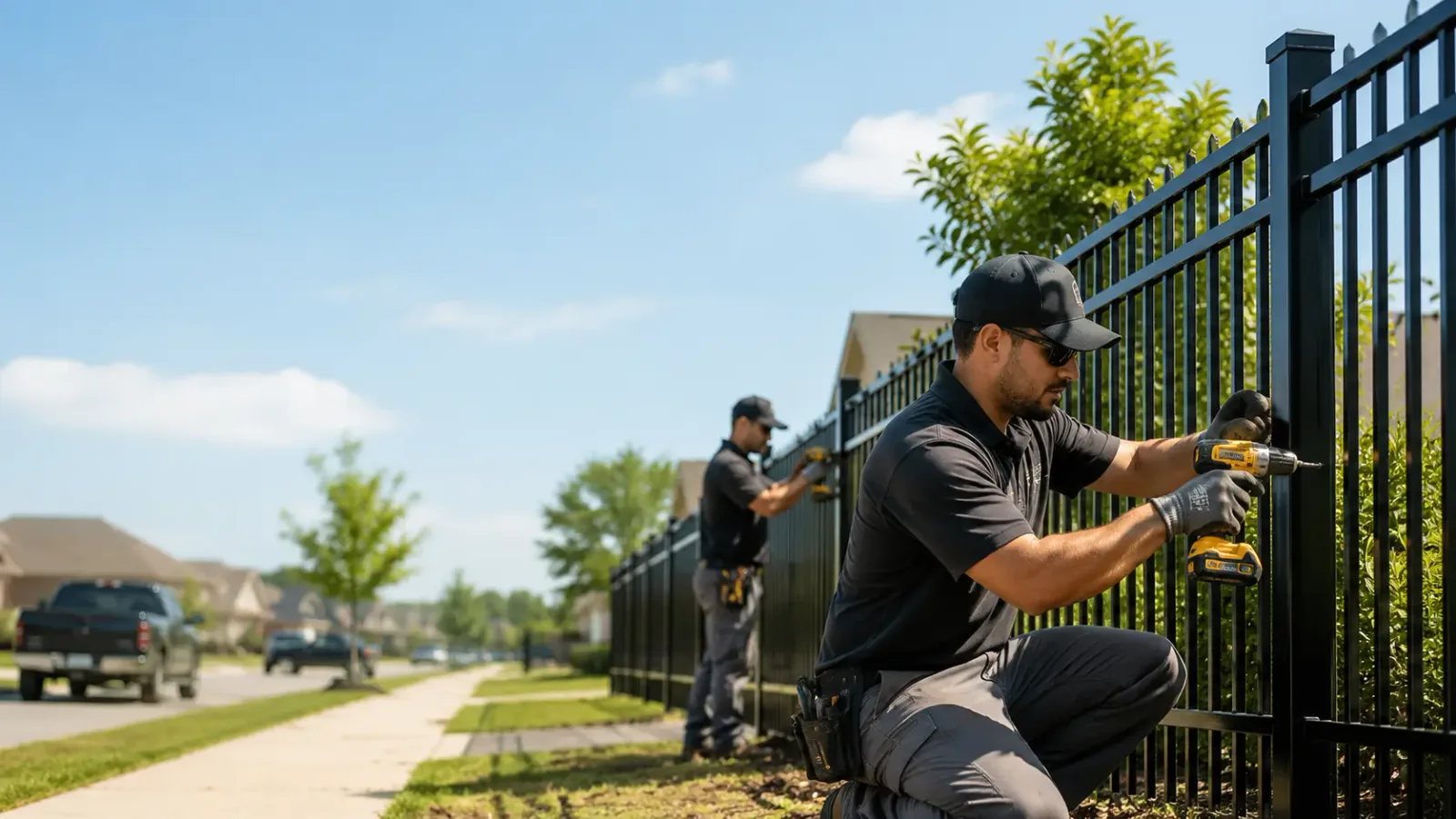 Metal Fence Installation in Abbeville, LA